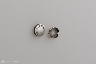 SCR001 заглушка на винт диаметр 14 мм состаренное серебро