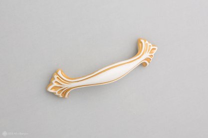 Fenice мебельная ручка-скоба 96 мм золото прованс