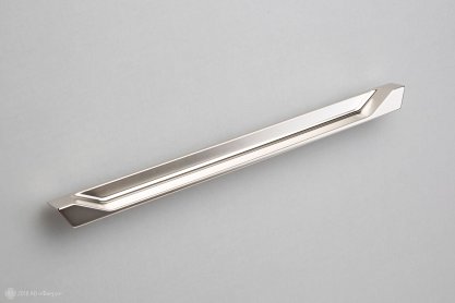 Sintesi мебельная врезная ручка 224 мм никель матовый