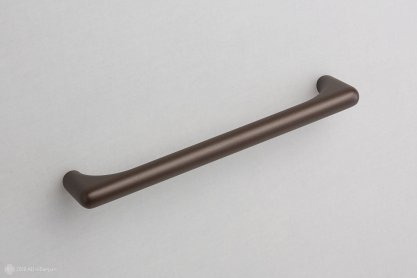 230005 мебельная ручка-скоба 160 мм коричневый