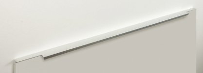 Ray торцевая мебельная ручка для фасадов 800 мм сатиновый хром