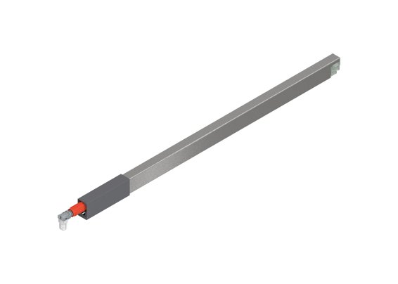 TANDEMBOX antaro, продольный релинг 500мм, нержавеющая сталь, лев.