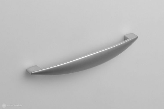 RS012 мебельная ручка-скоба 128 мм сатиновый хром