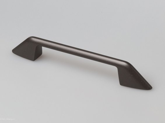 Quadra мебельная ручка-скоба 128-160 мм графит