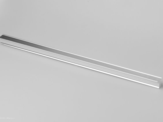 3612 мебельная ручка-профиль 320 мм анодированный алюминий глянцевый