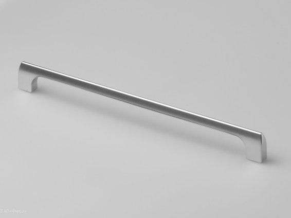 FS079 мебельная ручка-скоба 256 мм хром матовый