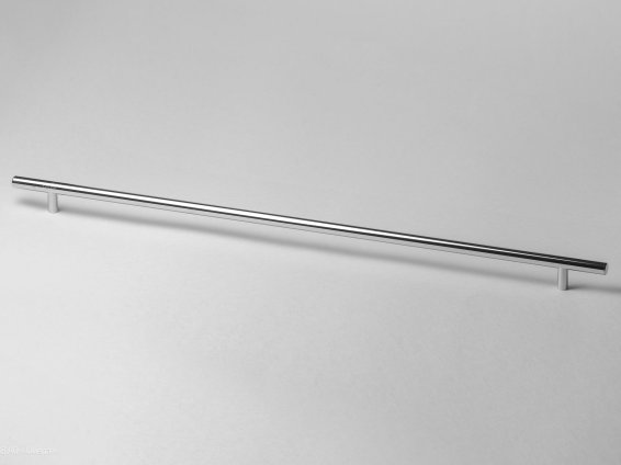 RR002 мебельная ручка-релинг 512 мм хром полированный