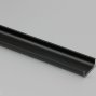 Профиль 901013 для фасадов без ручек (63,6х23 мм), черный, 5 м.