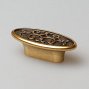Art Deco мебельная ручка-кнопка 32 мм состаренное золото