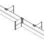 ORGA-LINE для TBX intivo, поперечные разделители 900/450мм, бел., к-т