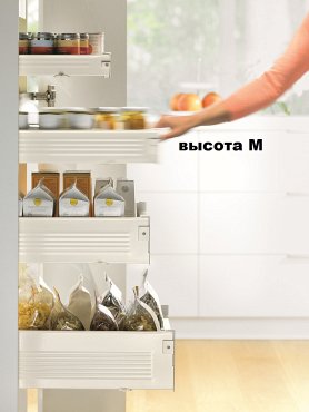 Внутренний ящик METABOX (высота М 86, глубина 270 мм) кремовый