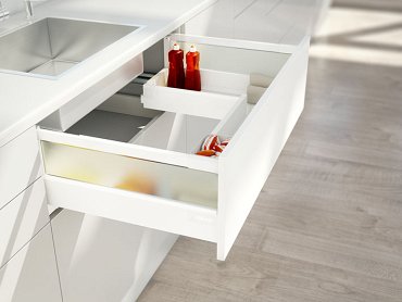 Ящик под мойку TANDEMBOX antaro (192х500) с TIP-ON BLUMOTION, крепление inserta, бел., вес ящика от 10 до 30 кг