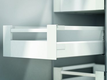 Внутренний ящик TANDEMBOX antaro с TIP-ON BLUMOTION (высота С 192, глубина 350 мм, вес ящика от 10 до 30 кг), белый