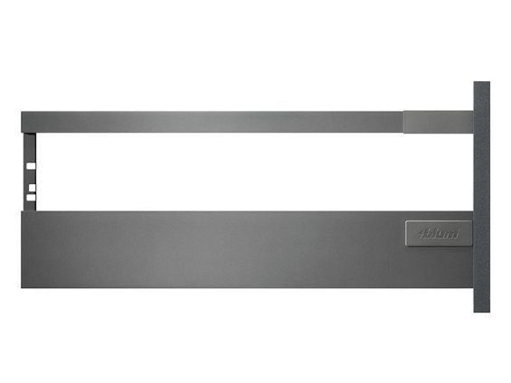 Ящик TANDEMBOX antaro TIP-ON BLUMOTION (высота B 160, глубина 300 мм, до 10 кг), крепление саморез, серый орион