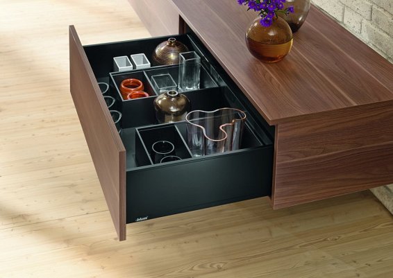 Ящик LEGRABOX pure (высота C 177, глубина 500 мм, до 70 кг), терра-черный