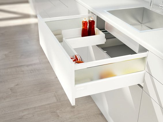 Ящик под мойку TANDEMBOX antaro (192х450), крепление inserta, бел.